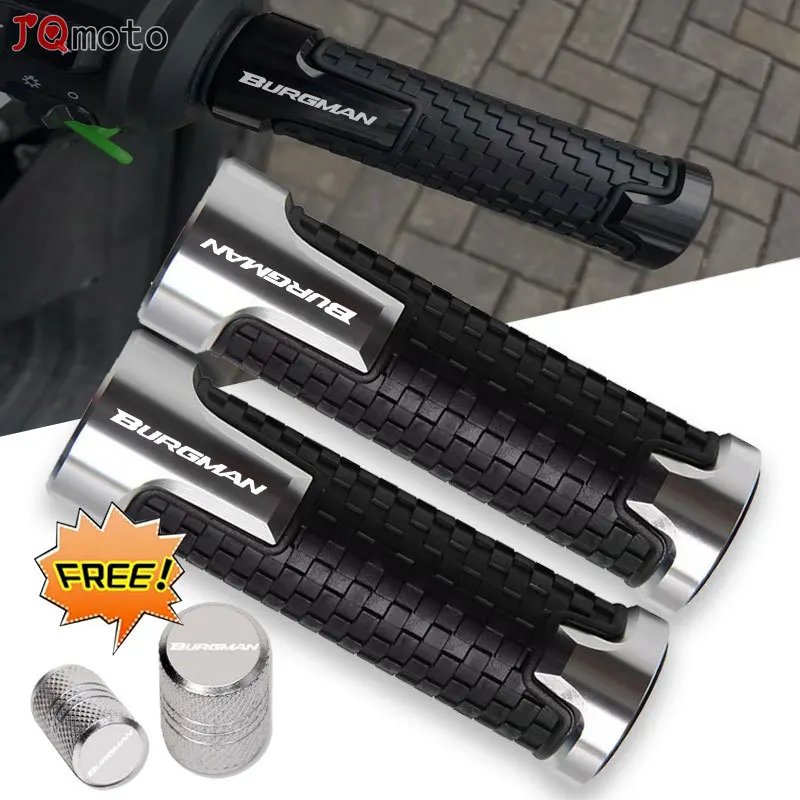

For Suzuki BURGMAN 650 400 125 200 250 AN650 AN400 AN125 AN200 7/8 "Motorcycle Accessories CNC Handlebar Grip handle bar grips
