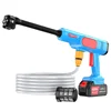 60bar Brushless Electric High Pressure Washer Cordless Car Cleaning Garden Irrigation Tool For 21V Battery 2