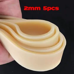 High - Quality Elastic Latex Rubber Bands for Outdoor Hunting Slingshots - Set of 3 (5pcs 2.0mm)