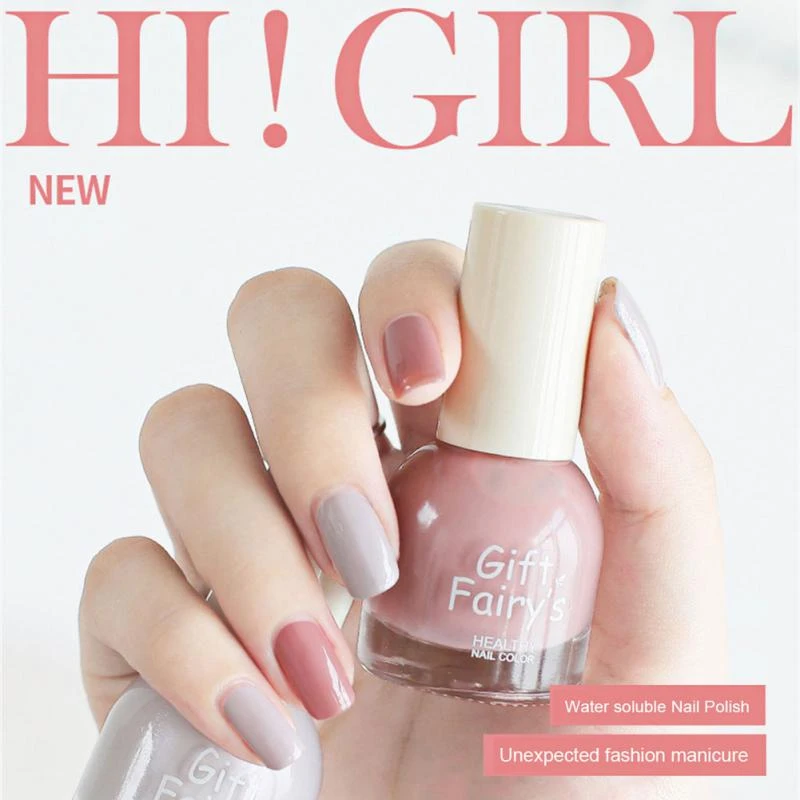 Nail Art Quick Dry Normal Without Lamp Polish Glitter Sequins Varnish