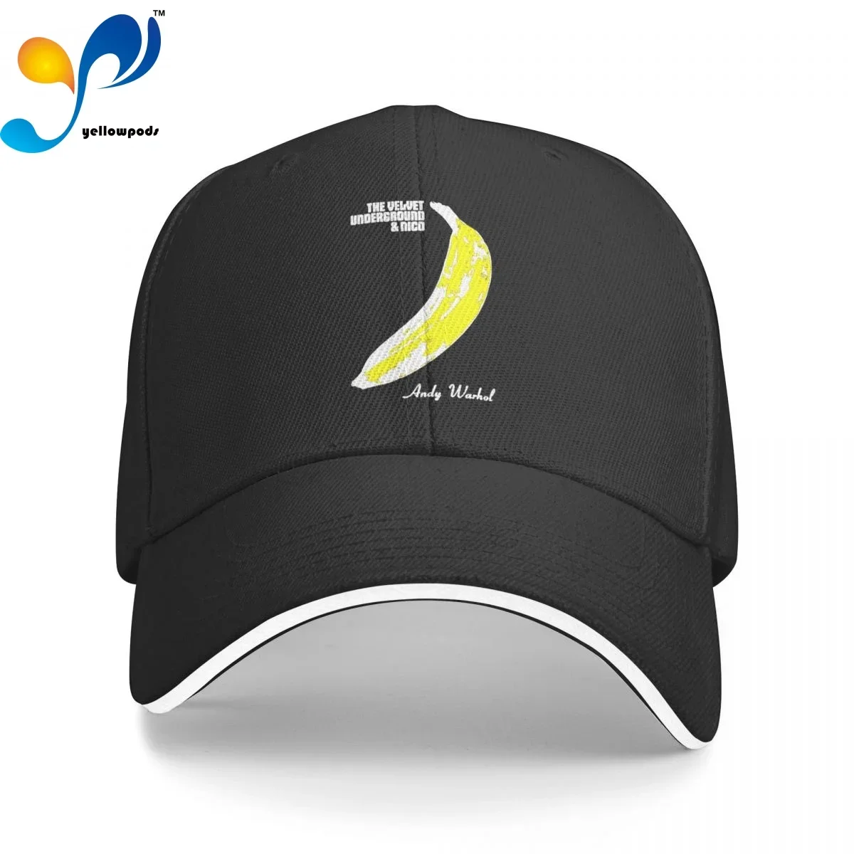 

Baseball Cap Men The Velvet Underground Nico Banana Art Fashion Caps Hats for Logo Asquette Homme Dad Hat for Men Trucker Cap
