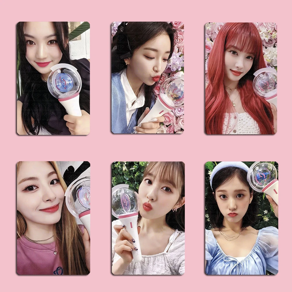 

6Pcs/Set KPOP STAYC NMIXX Photocards IVE Signature LOMO Cards Wonyoung LIZ SIEUN ISA Postcard HAEWON LILY Fans Collection Gift