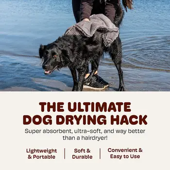 Large Absorbent Pet Bath Towel 4