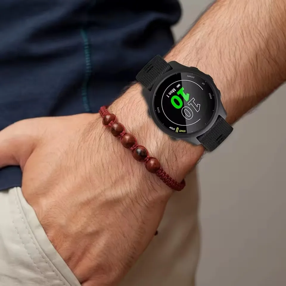 Premium Silicone Strap for Garmin Forerunner Smartwatch