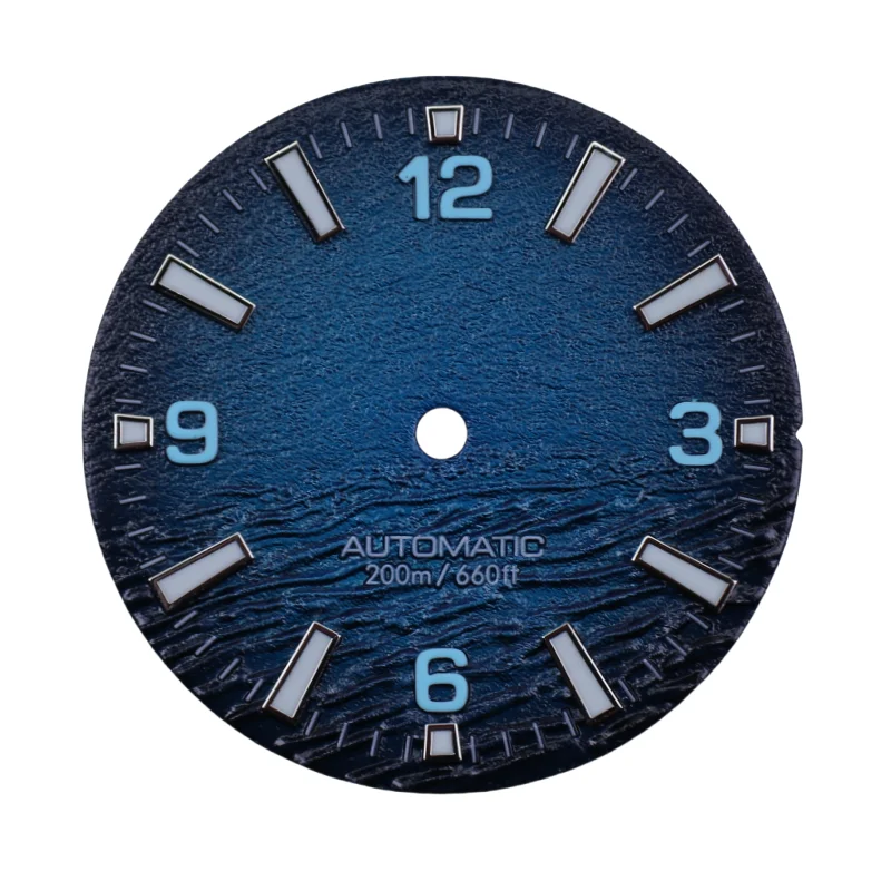 28.5mm Diving Watch Dial Face for Seik Nh35 Movement Skx007 Mods watch face accessories,watch dial accessories