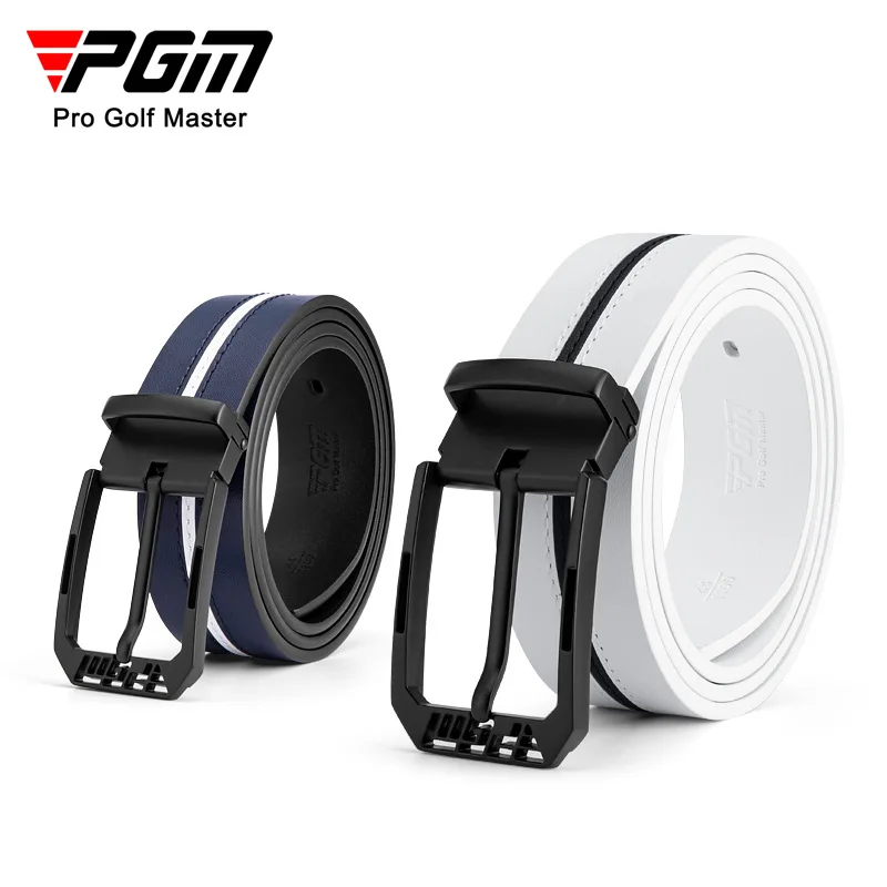 

PGM Golf Men's Belt Top Layer Cow Leather Alloy Buckle Sports Belt PD020