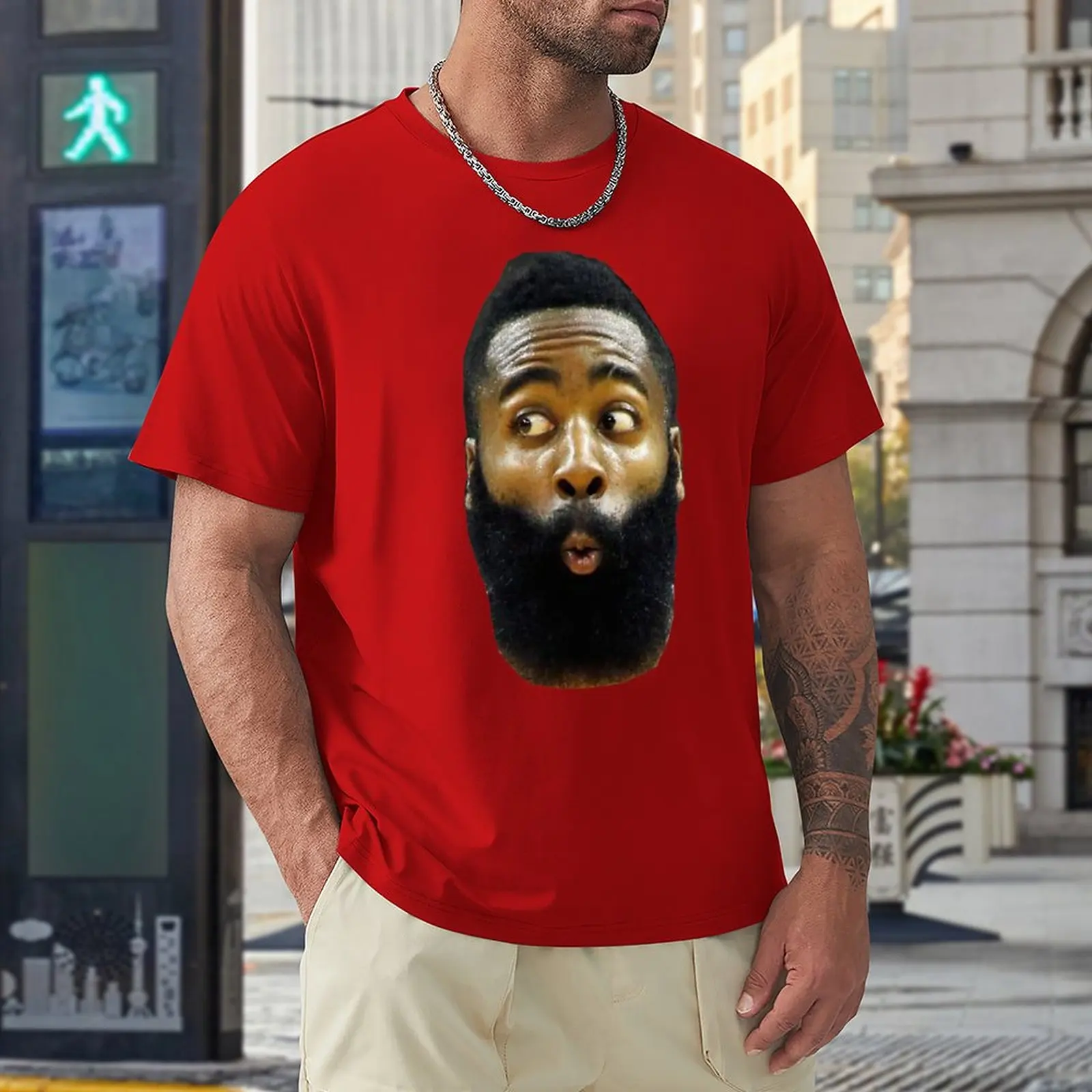 James Harden Fear The Beard' Men's T-Shirt