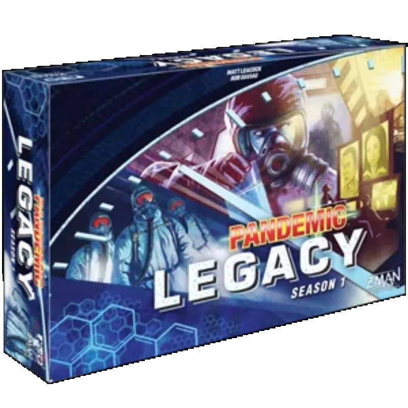 

OUZEY Pandemic Legacy Strategy Board Game Season 1 (Blue) for Ages 13 and up