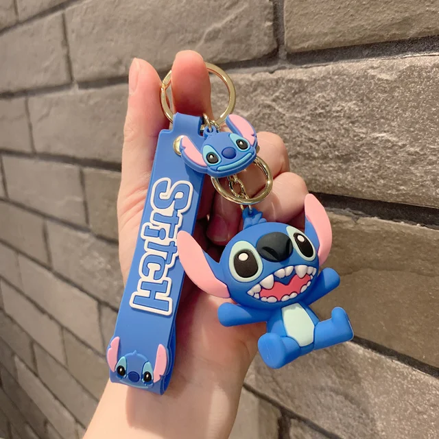 Stitch Toys Keychian Anime Stitch Cosplay Cupidon Docteur Pendentif  Porte-clés