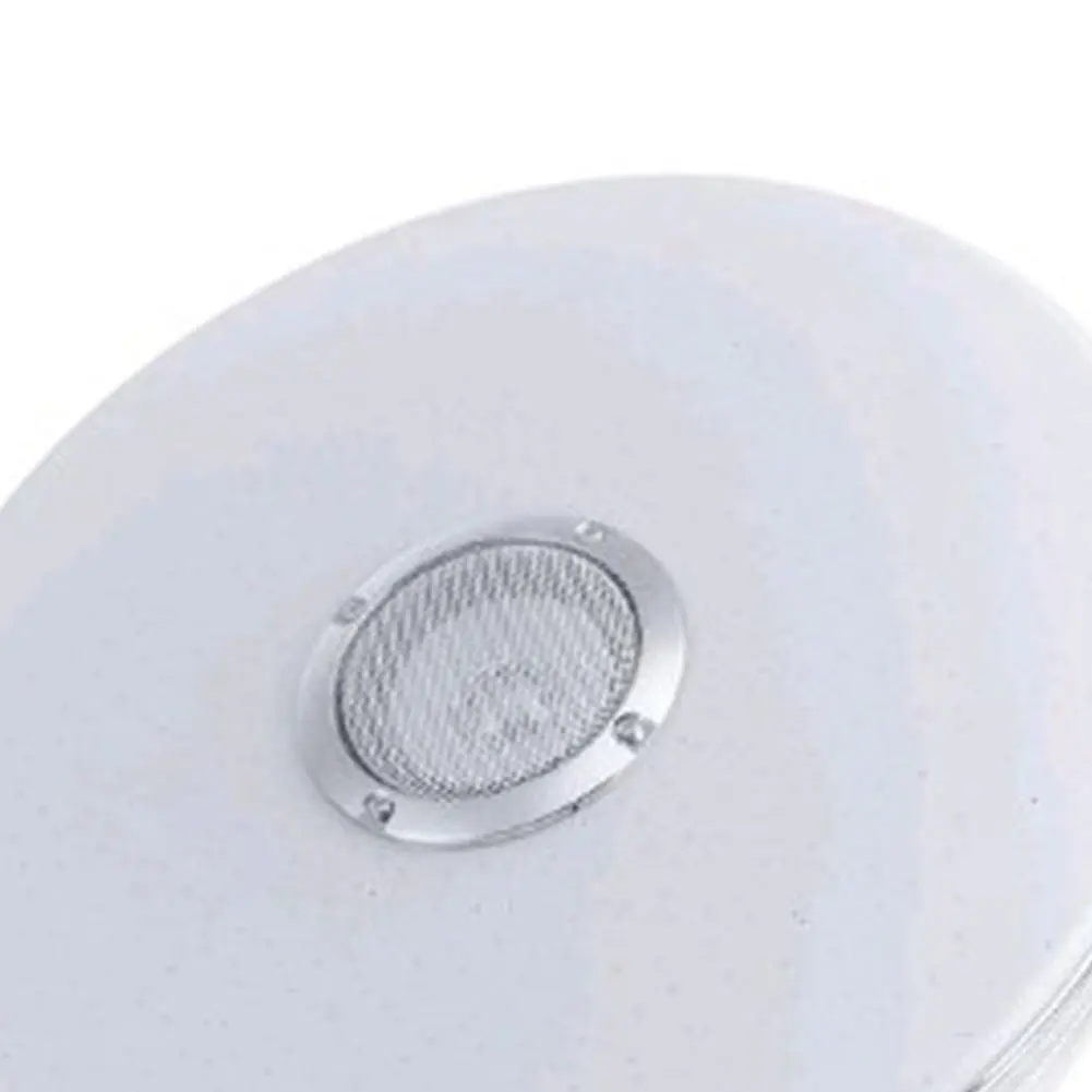 RGB LED Ceiling Light Dimmable Bluetooth-compatible Modern Ceiling Lamp with Speaker Intelligent LED Lamp for Home Children Room