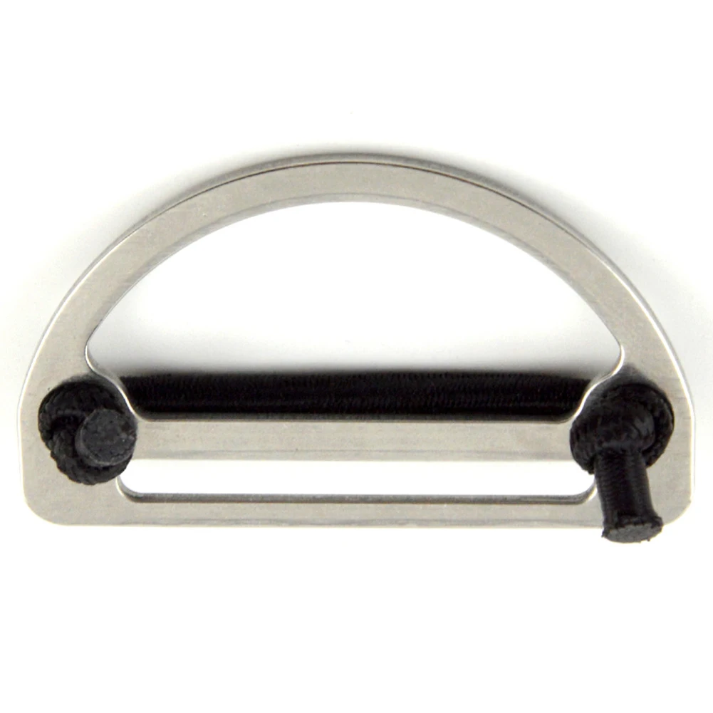 

Brand New Durable And Practical Webbing Buckle Scuba Diving 50mm 74*44*3mm D-Ring For 5cm Webbing Gray Weight Belt