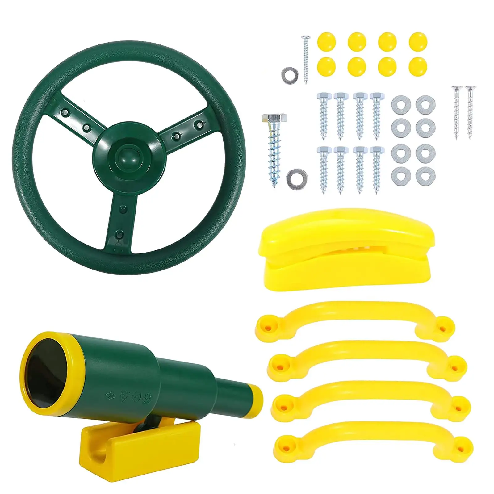 Juego de juguetes juegos infantiles, accesorios para juegos infantiles, volante para casa del árbol, gimnasio en la jungla, patio trasero| | - AliExpress