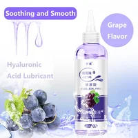 Obst Erdbeer geschmack Hyaluron säure Gleitmittel 200ml wasser lösliches Schmieröl Sexspielzeug für Erwachsene Sex paare Sexshop 5