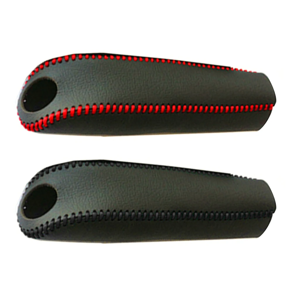 Leather Gears Handbrake Cover hand brake cover For Volkswagen VW Passat B7 B8 Bora POLO GOLF 6 7 Jetta MK6 RS Honda