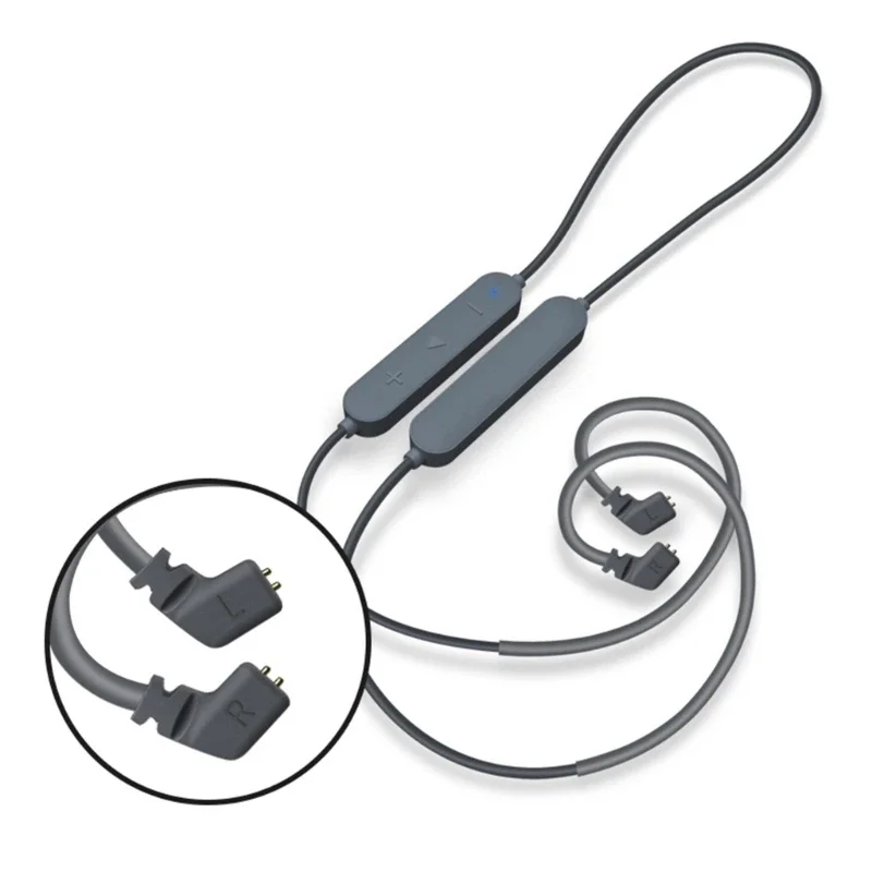 

Earphones Wireless Cable for ZSN/ZSNPro/AS16/ZS10Pro/ ZST/ZS10 Headset Wire with Built in 120mAh Battery QCC3034 Chip
