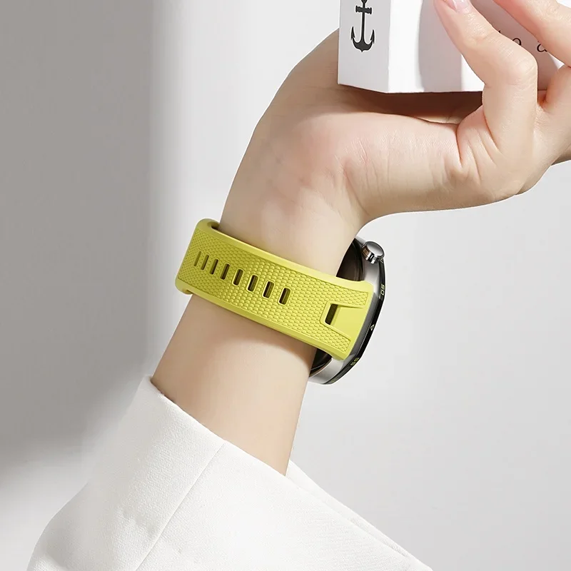 Sport Silicone Breathable Strap | No Gaps Design | Premium Watch Bracelet