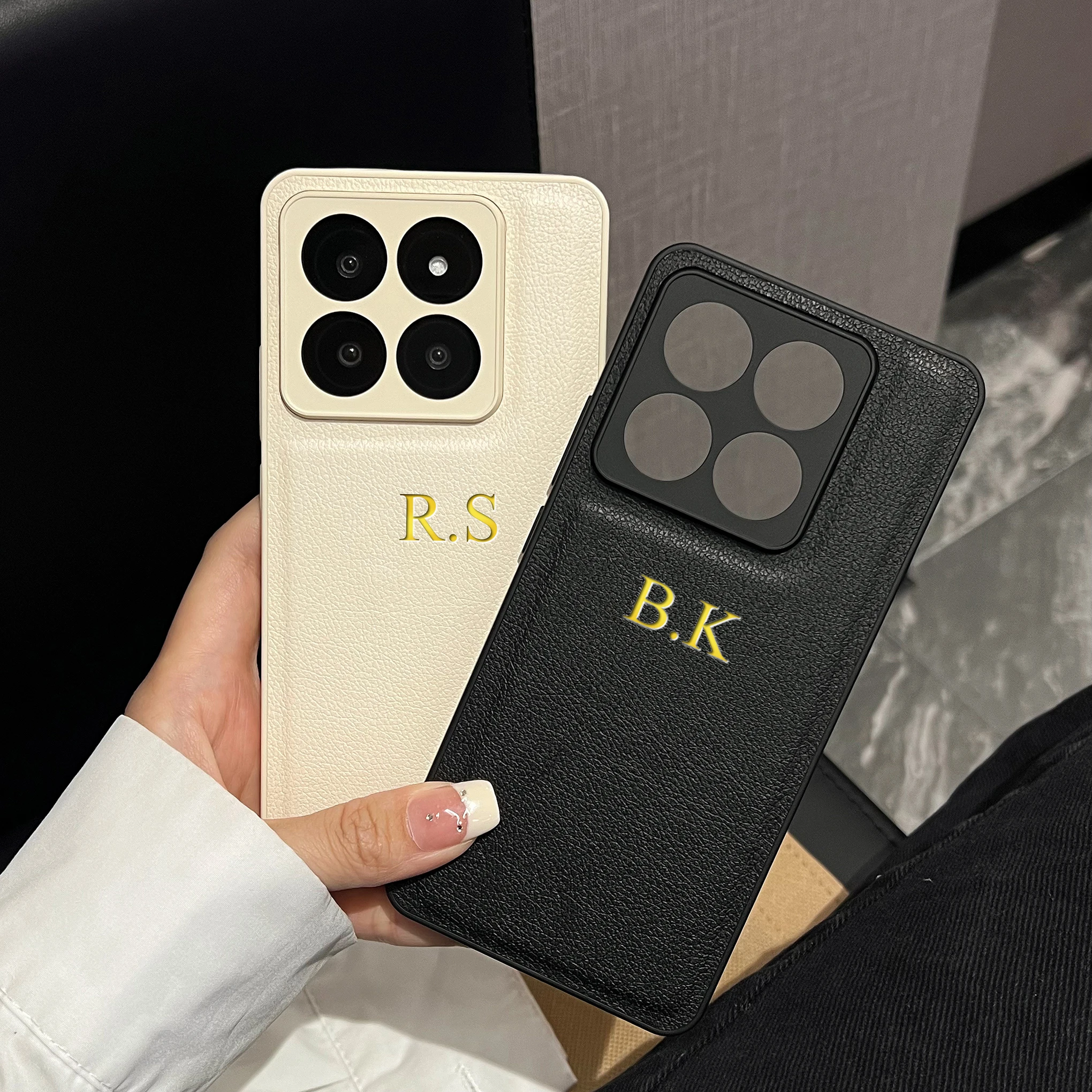 Custom Name Gold Letter Phone Case for Xiaomi Poco X7 thumbnail 5