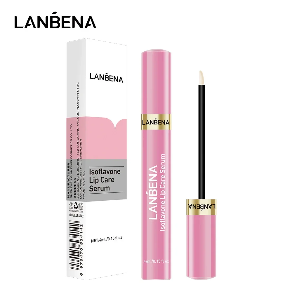 

LANBENA Lip Plumper Repairing Reduce Fine Line Lip Care Serum Increase Elasticity Moisturizing Nourishing Beauty Skin Care