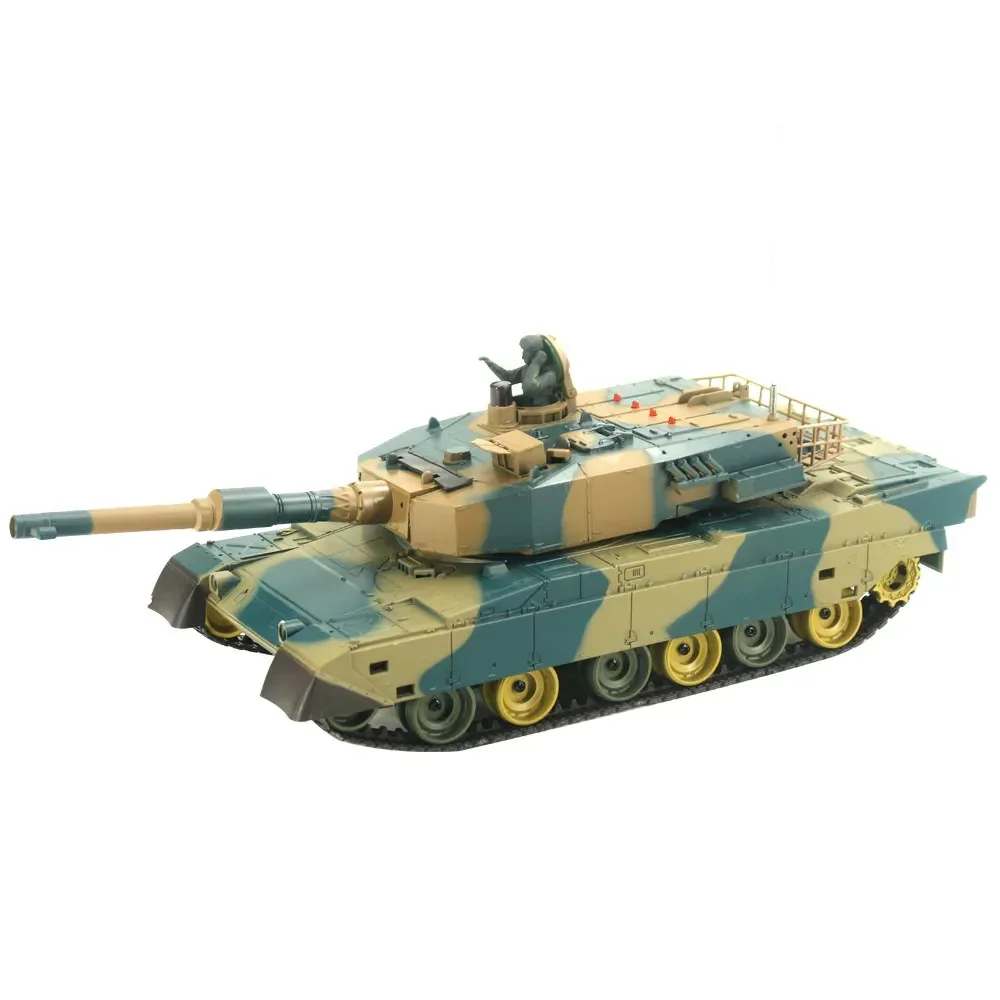 1/24 Scale Abrams M1a2 Us Battle Tanks Henglong Rc Airsoft Panzer Model Remote Control Military Vehicle Combat Children Gift 3