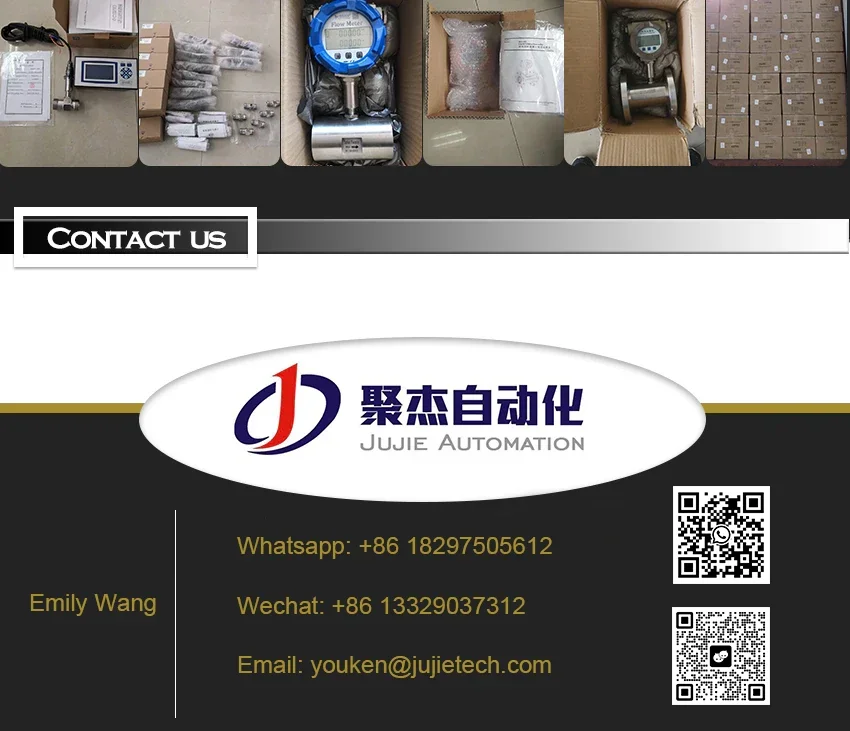 Industrial Turbine Flow Meter for Water High PrecisionPulse RS485 modbus Fuel