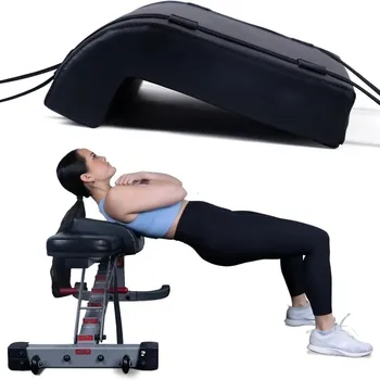 Cuscino per spinte dell'anca a forma di L per supporto per la spalla posteriore Supporto per il torace Protezione per sollevamento pesi Accessorio per attrezzature per il fitness 1