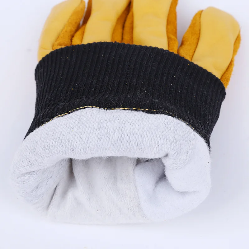 Guantes De Seguridad Ignífugos, Cinturón Reflectante Negro, Protección  Contra Incendios, Suministros Para Soldadura Y Clima Frío, Guantes De Lucha  Contra Incendios - Guantes Ignífugos - AliExpress