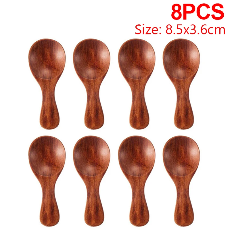 Brown- 8pcs