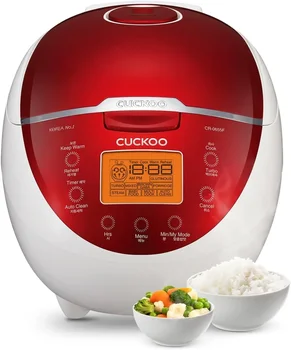 CUCKOO Micom Rice Cooker 6 Cup Uncooked / 12 Cup Cooked, Fuzzy Logic Electric Rice Cooker Small, Sticky Rice Maker 1