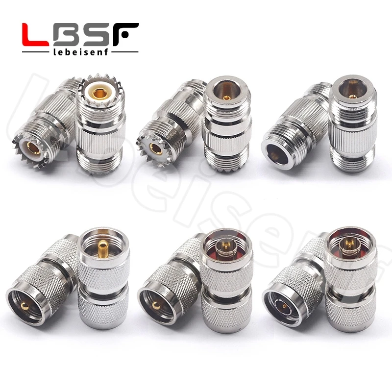 RF Connector Right Angle Elbow Adapter - UHF/N Male & Female 90 Degree