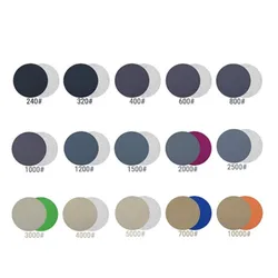10PCS 3 Inch Sanding Discs Pad Wet/Dry Sanding Sandpaper 240-10000# Abrasive Polishing Pad Kit For Rotary Tool Accessories