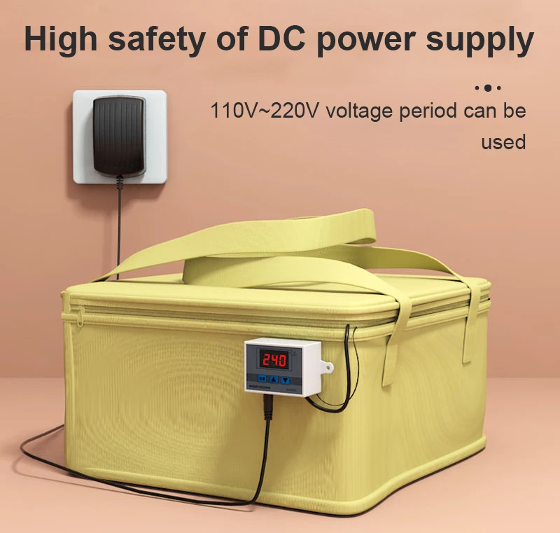 Description Picture 3 of itemBread Dough Fermentation Box Yogurt Maker Temperature Adjustable Rice Wine Natto Fermenting Machine Raising Proofer Meals Heater