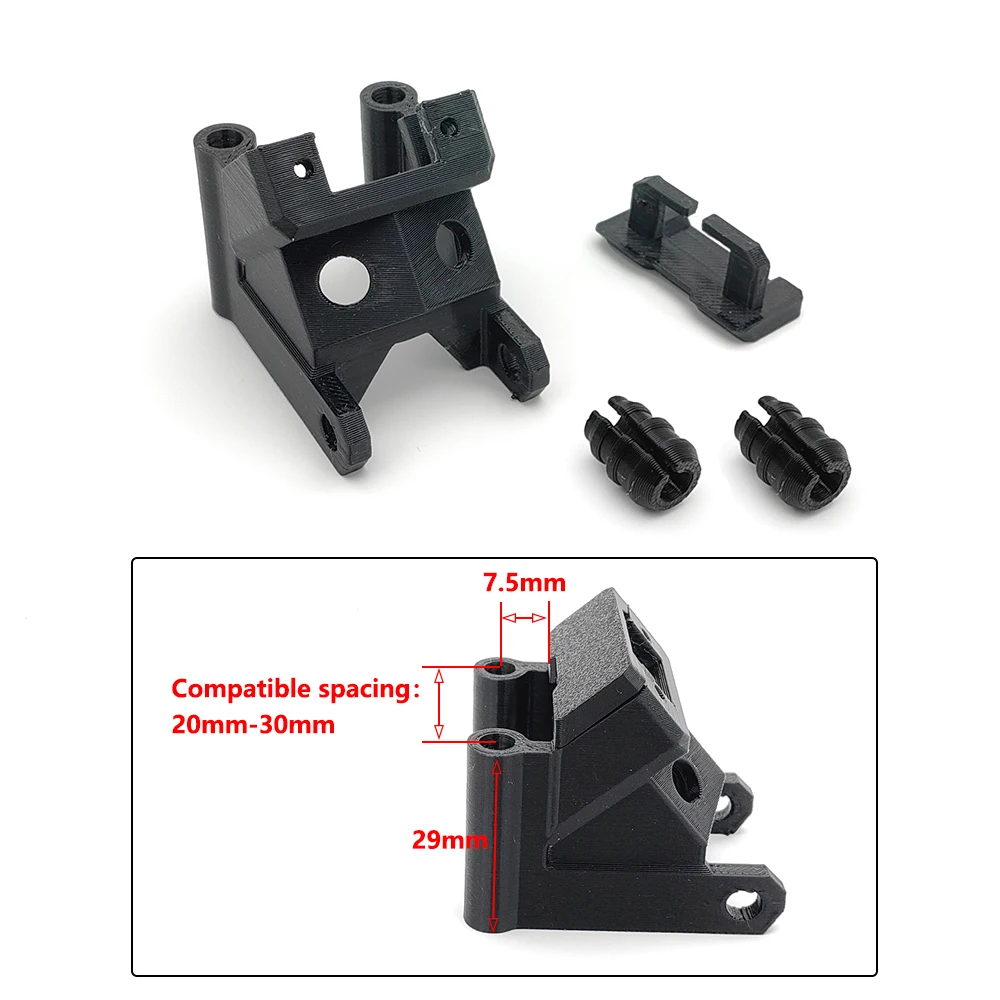 Lot de 2 coques de drone FPV en silicone gris clair, prêtes à équiper votre appareil.