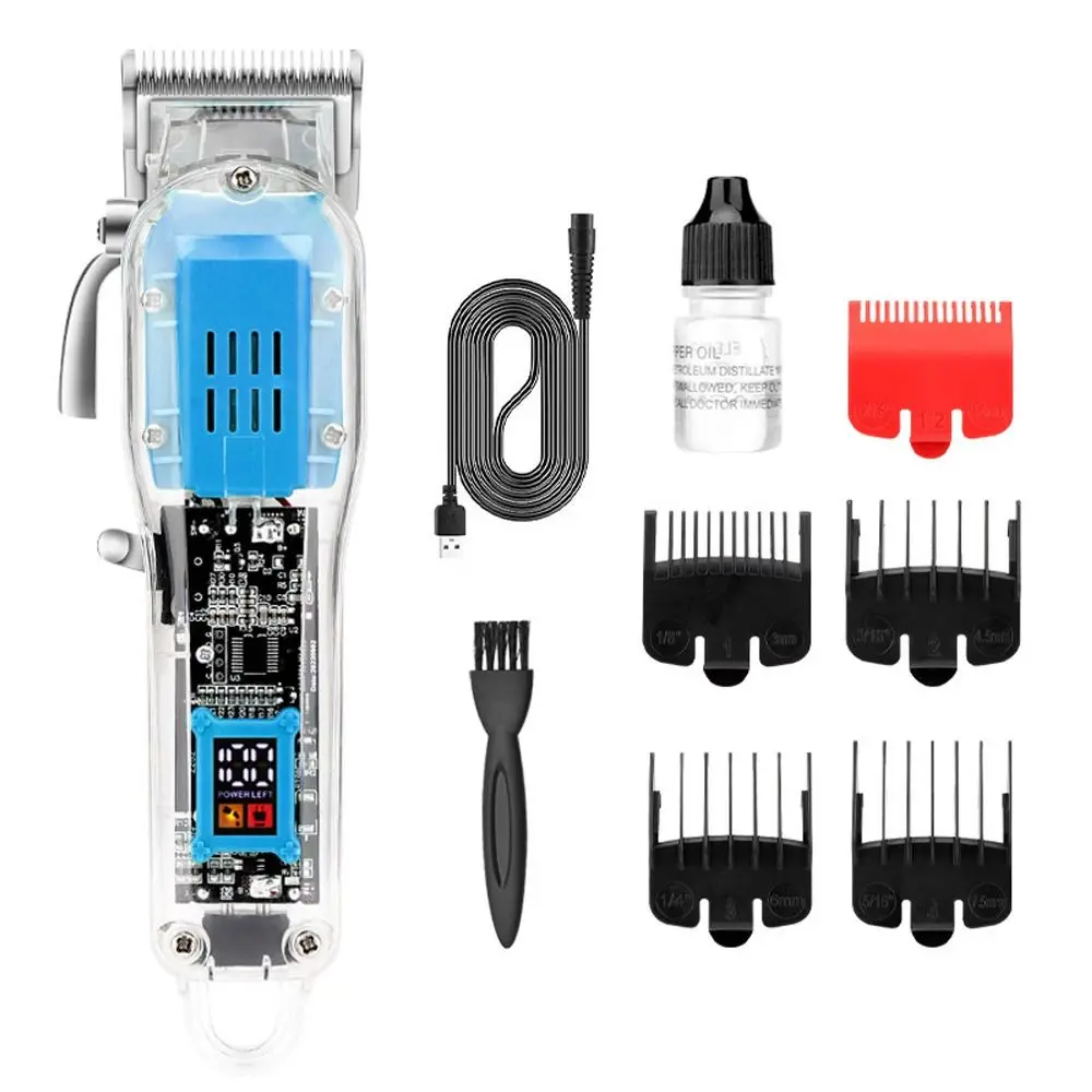 

Durable Rechargeable Cordless Body Trimmer Hair Trimmer Hair Clippers Beard Trimmer Haircut Kit