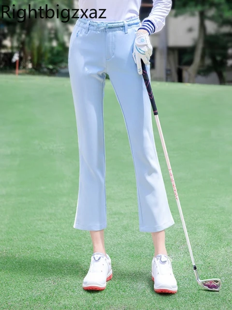 Summer Women Golf Wear, Ladies Golf Pants, Womens Golf Pants