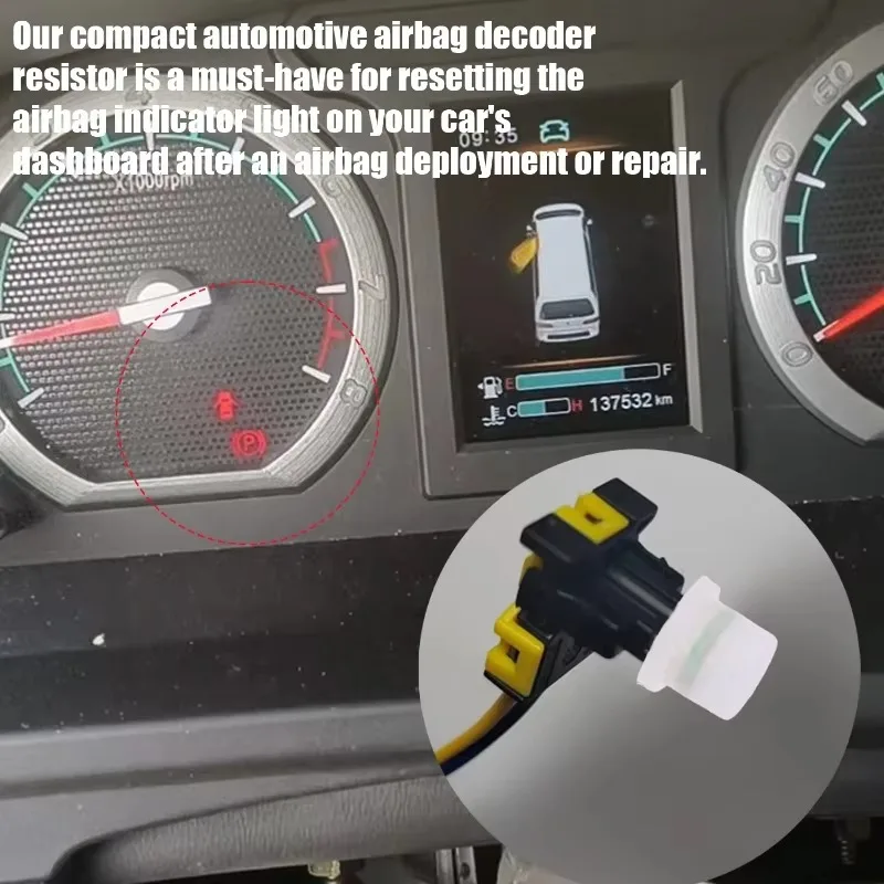Auto Airbag Decoder Enhanced Chip Shield Resistance Universal Resistor Shielding Accessories 10/1pcs