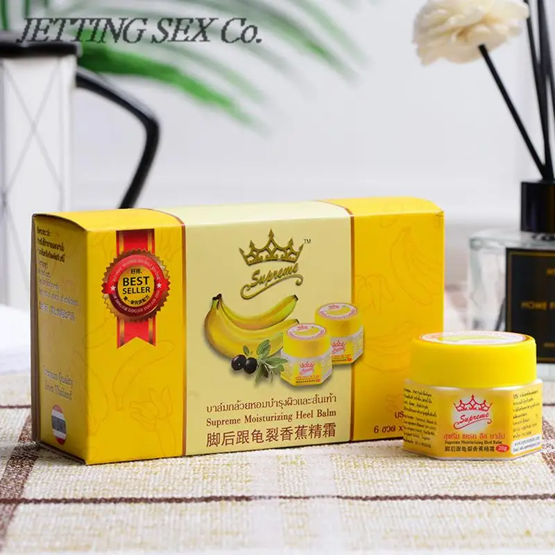 

1Box Foot Natural Banana Oil Anti-Drying Crack Cream Exfoliating Dead Skin Remover