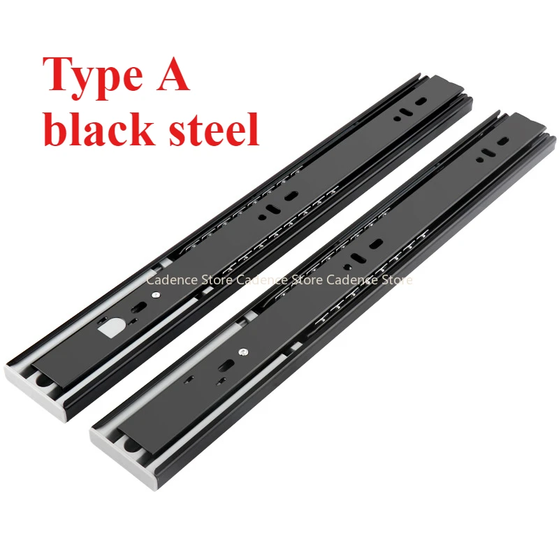 Drawer track, drawer slide, three rail drawer, guide rail, slide rail, furniture hardware fittings, slipway