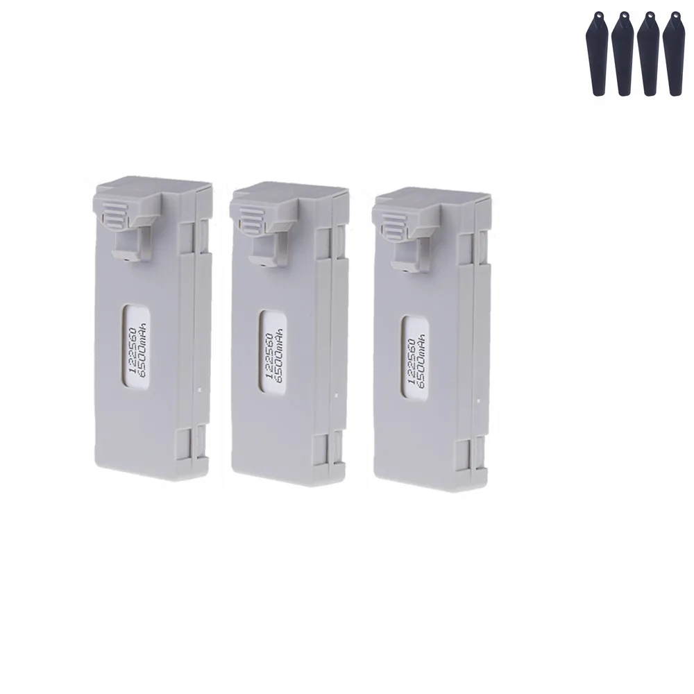 ตัวเลือกสินค้า แบตเตอรี่โดรน 3.7V 6500mAh สำหรับ E88 E99 P1 และอื่นๆ