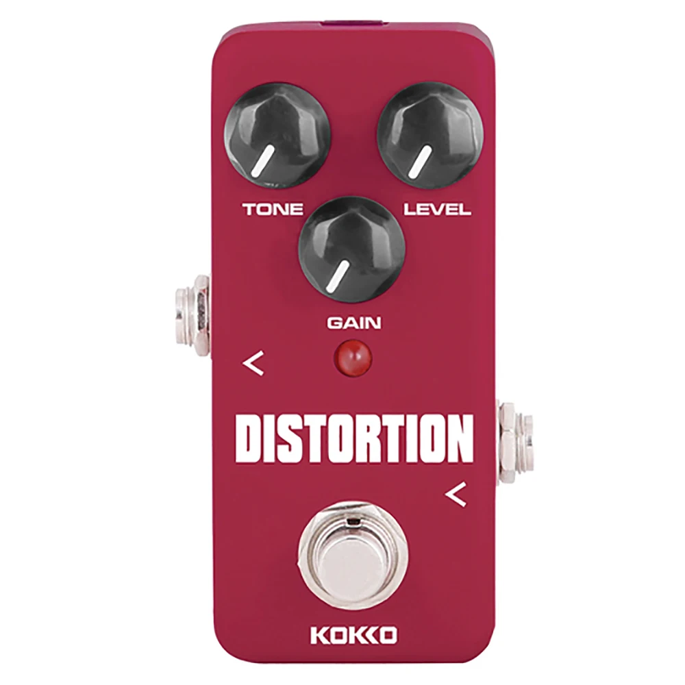 

Kokko Distortion Electric Guitar Effects Peda Mini Pedal for Electric Guitar Guitar Accessories Two-stage Distortion Connection