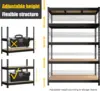 48" x 24" x 72" Heavy Duty Storage Shelves - 5 Tier Adjustable Garage Storage Shelving, Metal Storage Utility Rack She 6
