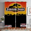 Jurassic Park Blackout Curtain for Room 2 Panel Shades Modern Living Room Curtains for Camera Home Interior Curtains Partition 1