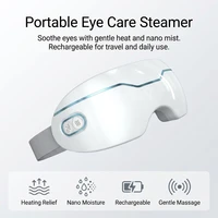 Eye Steamer Massager with Heating Nano Mist Spray Eye massage tools Rechargeable Silicone Eye Care Device 6