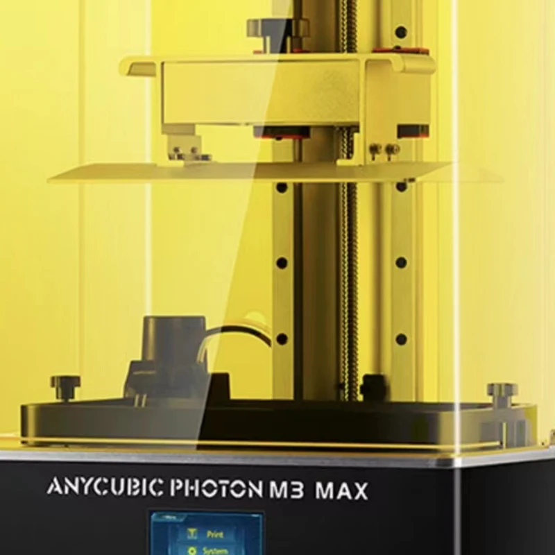 ANYCUBIC 포톤 M3 맥스 UV 수지 트로프 풀 메탈 프레임, 내구성 FEP 필름 및 스틸 링 설치 3D 프린터 부품
