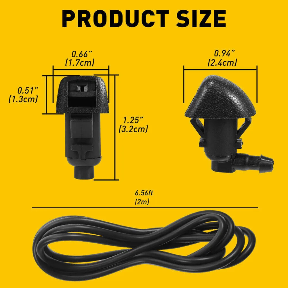 

For Ford For Edge 07-11 Windshield Wiper Water Spray Washer Nozzle Jet 2024 Hot Sale Brand New And High Quality Discount