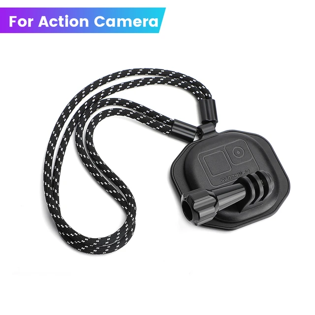 TELESIN-Support de lanière de cou à dégagement rapide pour téléphone  portable, pendentif magnétique, accessoires POV, GoPro fore9 10 11, 6,000