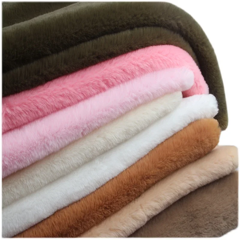 50X50cm Artificial Angora Woll Fabric Thickening Material Fur, DIY Toys Counter Exhibition Background 10mm Thickness