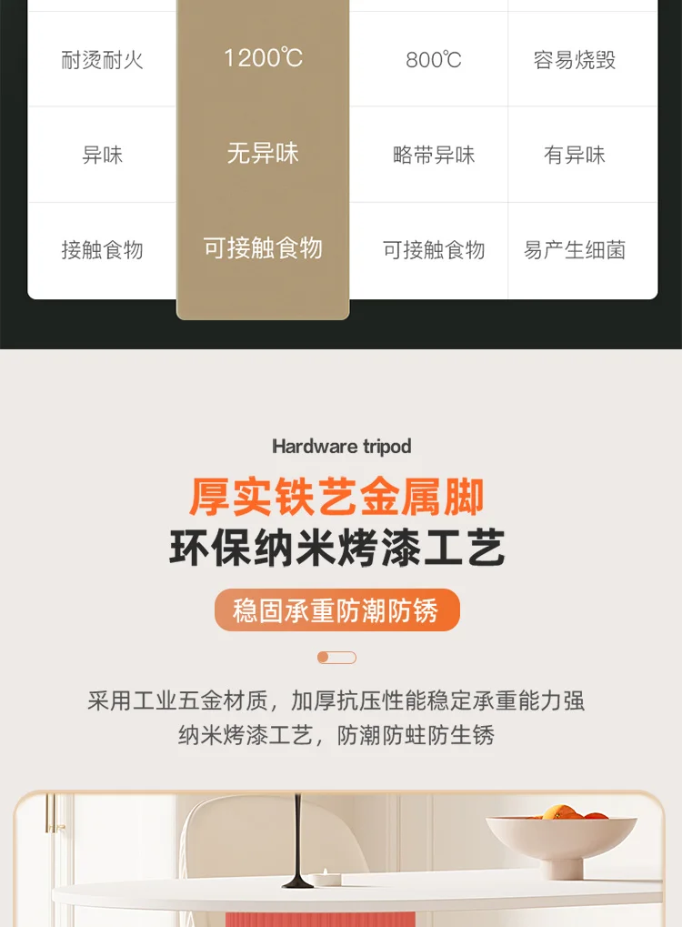 Description Picture 5 of itemWhite Small Dining Table Restaurant Modern Entryway Hotel Dining Table Lobby Organizer Luxury Mesas De Comedor Kitchen Furniture