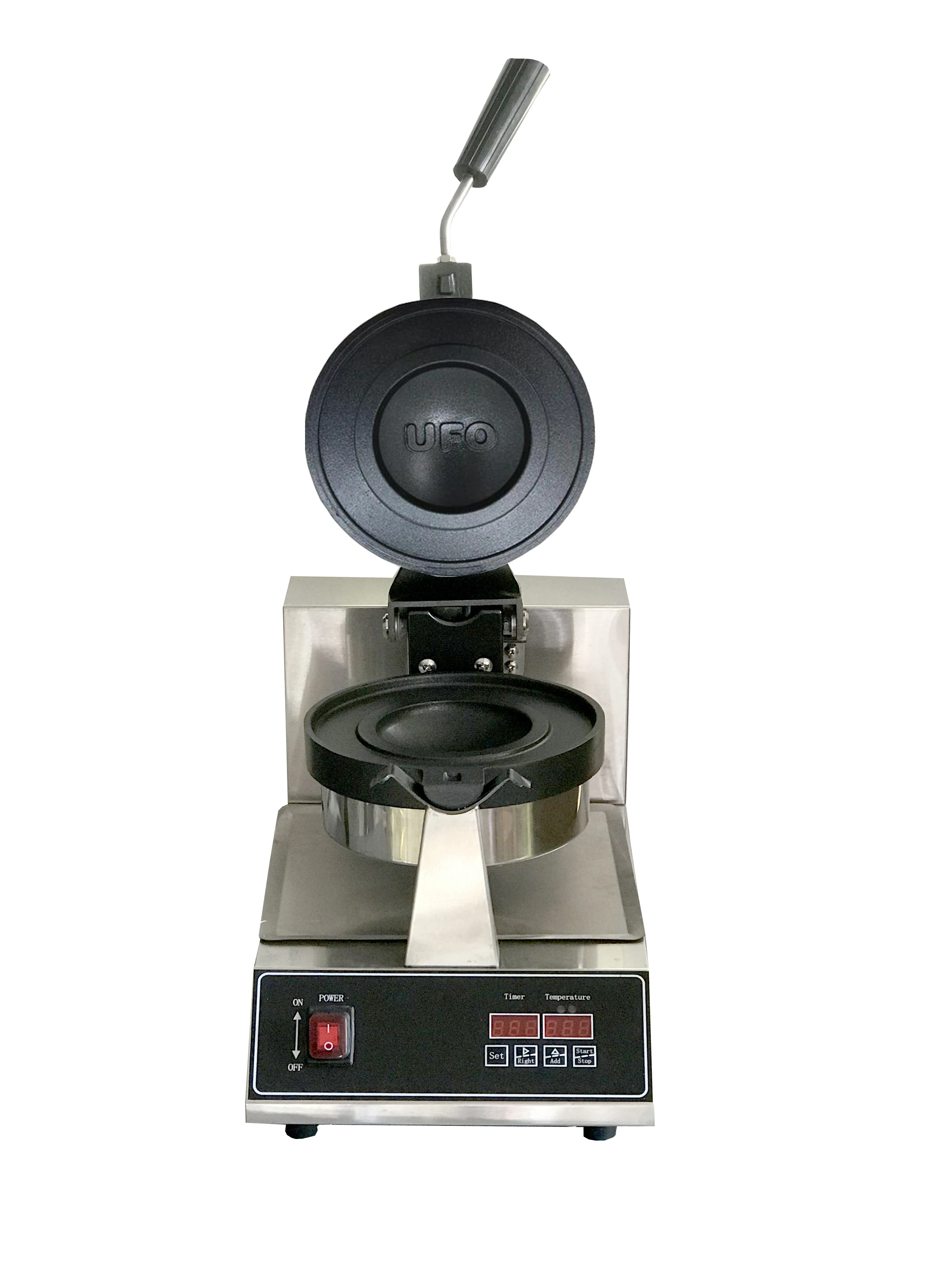 UFO Digital Ice cream Hamburger sandwich machine 360 rotated Panini press waffle machine