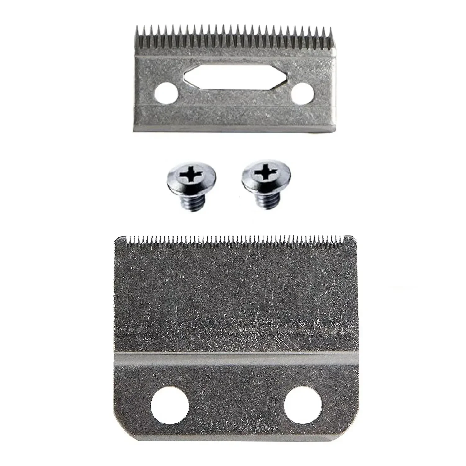 Professional 6X0 Precision Blade Compatible with Wahl Professional 5 star Series Balding 8110 Hair Clipper, Silver #2105