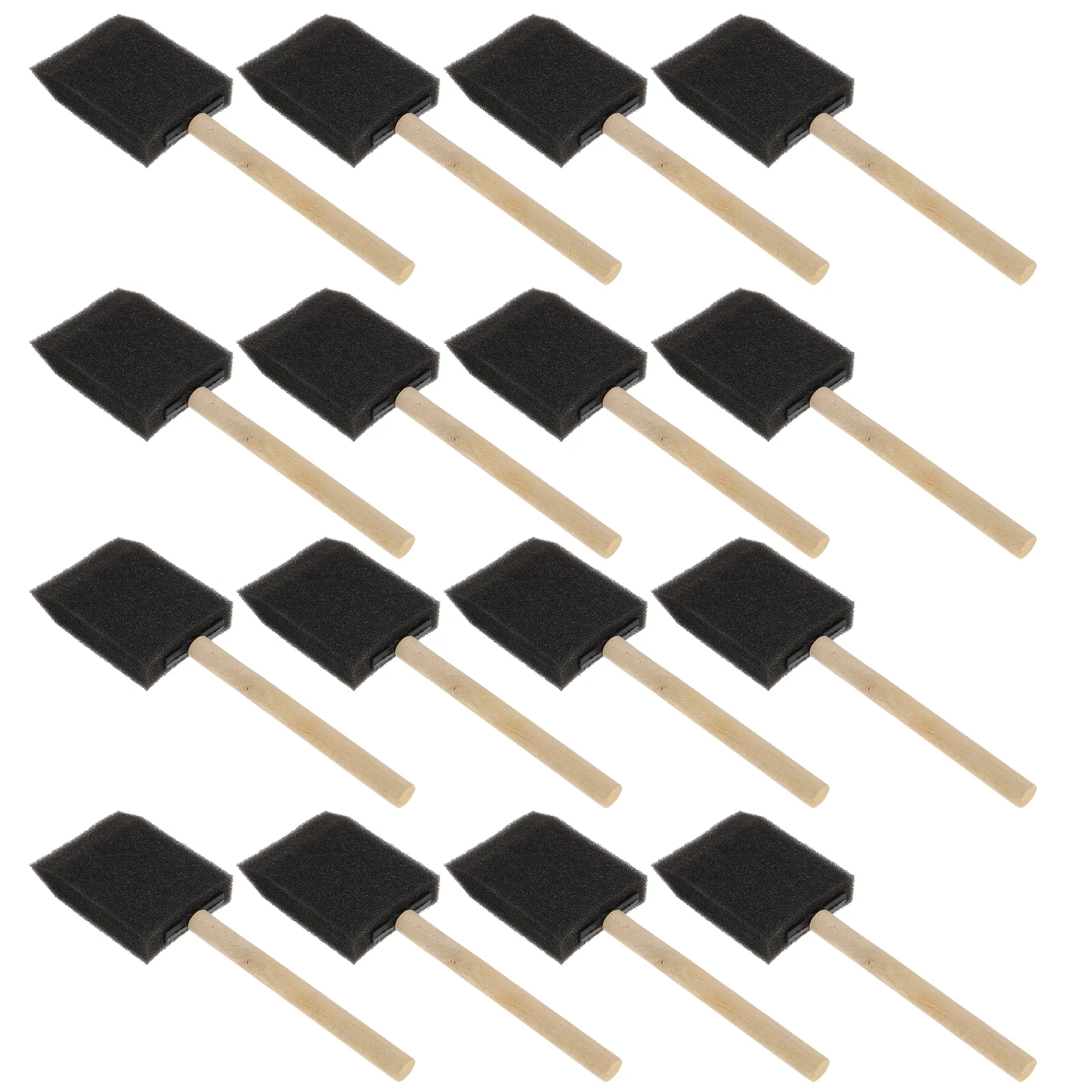 어린이 그림 스폰지 낙서 도구, 낙서 브러시, 그림용 어린이 브러시, 16 개